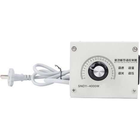 Elektronischer Spannungsregler, 220-v-wechselstrom-drehzahlregler, Cn-stecker, 4000 W, Geeignet Für Lüftermotoren