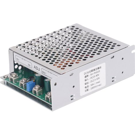 Dc-abwärtswandler-modul 50a 1000w Eingang Dc 25-90v Einstellbar Ausgang Dc 2,5-50v Mit Lüfter