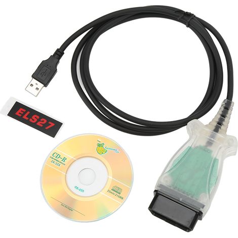 Obd2-diagnosekabel Für Verschleißfesten Scan-adapter Els27, Ersatz Für Ford Focus C-max Mondeo