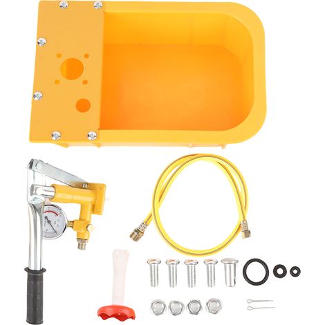 Manuelle Wasserdruckprüfpumpe Mit G1/2-manometer, Standard-gewindeanschluss, Rohrdichtheitsprüfer Für Rohrleitungsheizungssysteme