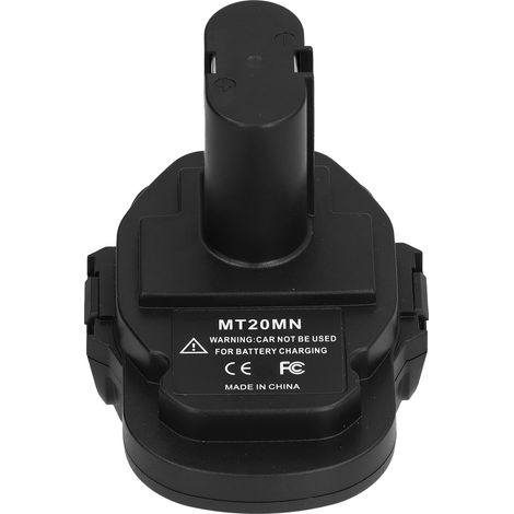 Eujgoov Akkuadapter Mit Vernickeltem Messinganschluss Für 18v Lithium-akku-werkzeug Mt20mn