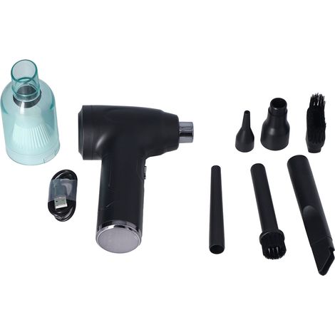 Kabelloser Druckluftstaubsauger, Tragbarer, Wiederverwendbarer 2-stufiger Usb-druckluftstaubsauger Mit 2 Düsen, Druckluftstaubsauger