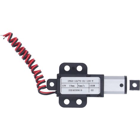 Linearantrieb (12 V Dc), 10 Mm Hub, 150 N Schubkraft, Elektrischer Mikrolift Für Neigbare Tv-tisch-hebeplattform
