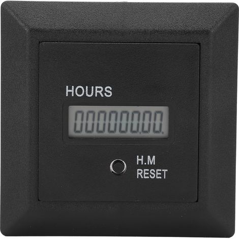 Betriebsstundenzähler Für Boote, Motorräder, Schneemobile, Generatoren, Traktoren, Rasenmäher Hm‑1r 100v‑250v