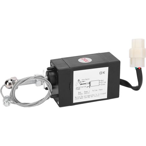 Kunststoff-magnetventil Für Dieselmotoren, Normalerweise Offener Stoppregler, Dc24v Xhqpt-schalter