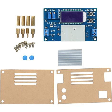 Zk-12kx Dc 12a Einstellbares Konstantstrom-spannungsregler-netzteilmodul Mit Lcd-anzeige
