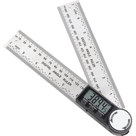 Goniometer-lineal, Winkelmesser-funktion, Ip54, Funktions-lcd-display Für Längenwinkel