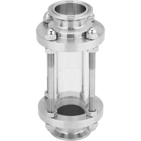 Hygienischer 38φ-durchflussanzeiger Aus Flanschglas, Gefertigt Aus Edelstahl 304