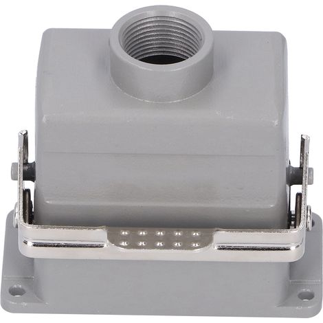 Hochleistungs-steckverbinder, Rechteckiger Luftfahrtstecker, Einzelknopf, 10 Pins, Industriebedarf