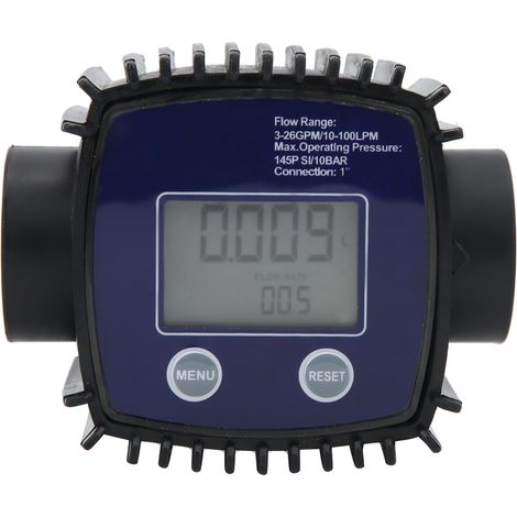 K25 1-zoll-digital-turbinendurchflussmesser, Dieselkraftstoffpumpe, Flüssigkeitsdurchflussmesser Für Rohrleitungen, Dc 2,3–3,3 V