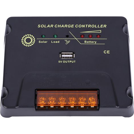 12v/24v 20a Mppt-solarladegerät, Cpy-bedienfeld, Lade- Und Entladeregler, Einzelchip