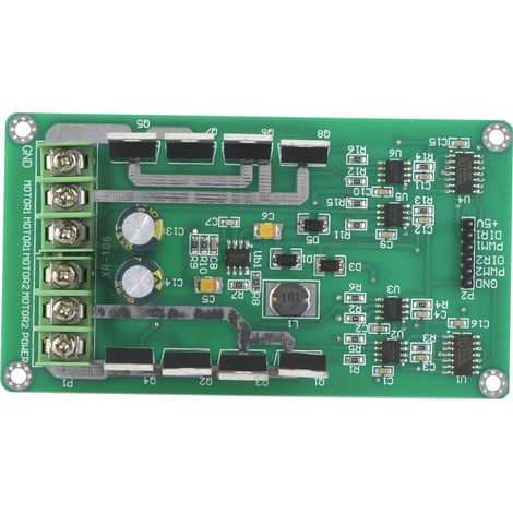 Doppelmotortreiber-modulplatine, Robuste Dc-h-brücke, 30 A Spitzenstrom Zur Überlastfähigkeit, 3–36 V Pwm-modulation