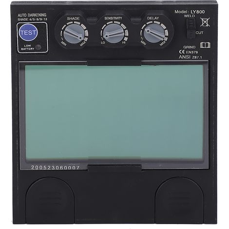 Automatische Lcd-solarschweißlinse, Dimmbarer Schirm, Horizontale Elektrische Elektronische Werkzeuge