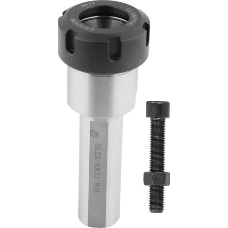 Spannzangenfutterhalterung, Gerade Schaftverlängerungsstange, Gewindeschneidwerkzeug Für Cnc-drehmaschine Sl25-er32-80l