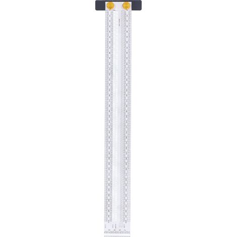 Exquisite Markierungsskala Tragbar Praktisch Langlebig Multifunktional Multifunktionslineal (400 Mm) (400 Mm)