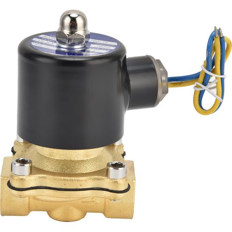 Normalerweise Geschlossenes Messing-magnetventil 2w-160-15 G1/2 Zoll, Elektrisch Für Wasser, Luft, Gas, Ac220v
