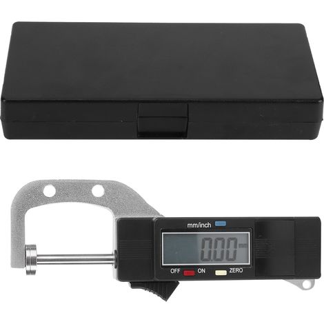 Digitales Dickenmessgerät, Zoll/metrische Messwerkzeuge Aus Edelstahl 0-25,4 Mm