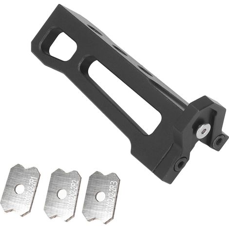 Kantenschneider Für Holzbearbeitung, Handhobel Aus Aluminiumlegierung, Bogenschaber Mit 3 Klingen