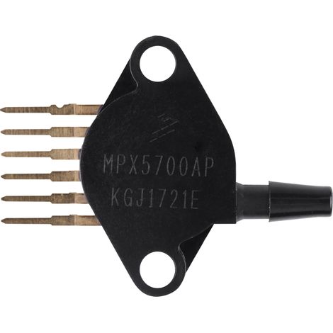Integrierter Absolutdrucksensor 15 Bis 700 Kpa (2,18 Bis 101,5 Psi) Mpx5700ap Schwarz