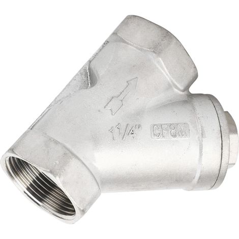 Y-filter Mit 1-1/4 Zoll Dn32 Gewinde, Edelstahl 304, Filterventil-schlauchanschluss Für Wasser, Öl Und Gas