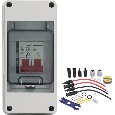 Elektrischer Trennschalter Für Photovoltaikanlagen, Dc 500 V, Ip65 Wasserdicht, Pv-dc-trennschalter Für Den Außenbereich, 32 A