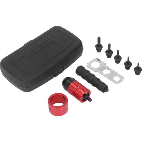 Adapter Für Manuelle Und Automatische Mutternpistolen, Nietbohrer, Konverter, Befestigungswerkzeugsatz, Kupplungstyp