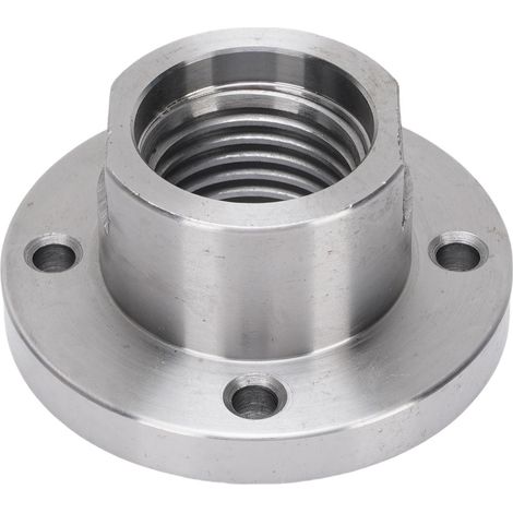 3-zoll-drehbankspindeladapter, Stahl, 33 Mm Lang, 71 Mm Breit, Planscheibe Für Holzbearbeitung Mit M33-gewinde