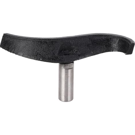 Gebogene Drechselbank-werkzeugauflage Aus Legiertem Stahl Und Gusseisen, Säule Mit 25 Mm Durchmesser Für Das Drechseln Von Holz
