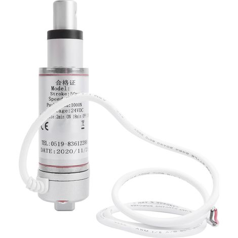 Elektrisches Linearantriebssystem Für Putter, 100 Kg Traglast, 50 Mm Hub, 12 Mm/s, 24 V Dc