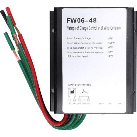 48v Mppt Led-laderegler Für Windkraftanlagen, Ip67 Wasserdicht, Automatisch, Für Generatoren Von 0-600w