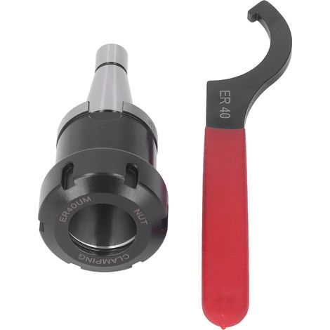 Nt30 Er40 40cr Spannfutter, M12 Zugstangengewinde, Cnc-fräszange Mit Schraubenschlüssel