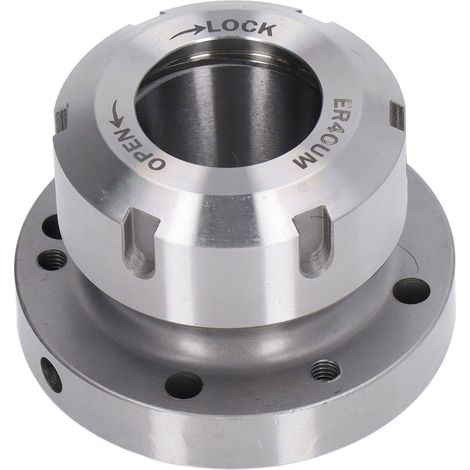 Kompaktes Ersatz-spannzangenfutter Für Cnc-fräsmaschine, Er40-drehmaschine, 80 Mm Durchmesser