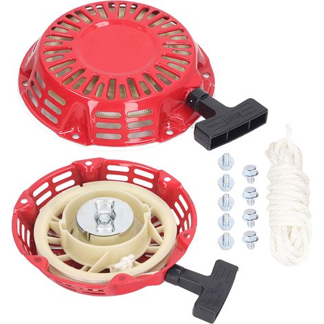 Seilzugstarter Für Rasenmäher, 2 Stück, Professioneller Ersatzstarter Für Gx120, Gx160 Und Gx200 Motoren