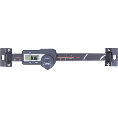Ip54 Horizontaler Messschieber Mit Lcd-anzeige, Digitale Längenskala, Nullpunktrückstellung Und Datenhaltefunktion, 0–100 Mm / 0,0 Bis 3,9 Zoll
