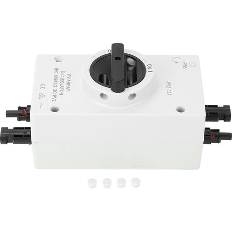 1000-v-solarpanel-trennschalter, Ip66 Wasserdicht, Dc-trennschalter Für Photovoltaikanlagen Im Außenbereich (boot/wohnmobil), 32 A