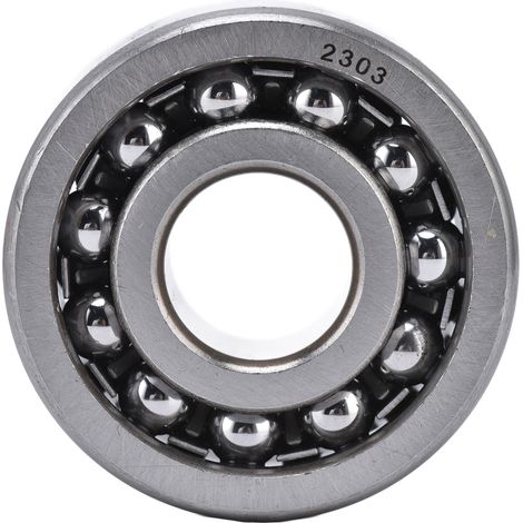 Pendelkugellager, 4 Stück, Zweireihig, Radialkontakt, Maschinenzubehör 2303
