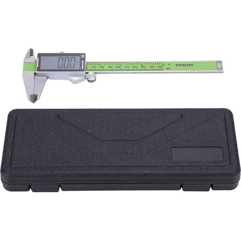 Präzisions-digitalmessschieber Aus Edelstahl, Hochfestes Elektronisches Lineal, 150-mm-messlehre