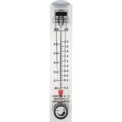 Durchflussmesser, Kompakter Flüssigkeitsdurchflussmesser Mit Intuitiver Leuchte Zur Messung Des Durchflusses Von Medien