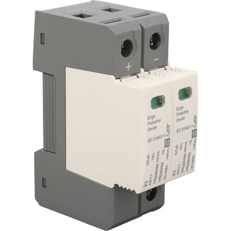 1000v Dc 20-40ka 2p Pc Überspannungsschutzgerät Für Photovoltaik-pv-systeme, Blitzableiter