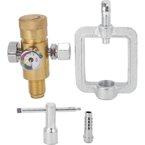 Acetylen-gasdruckregler 0,01–0,15 Mpa, Luftdurchflussregler, Manometer