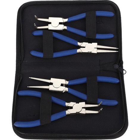 4-teiliges Professionelles 7"-sprengringzangen-set Für Innen- Und Außenringe