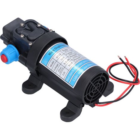 Hochdruck-gleichstrom-selbstansaug-elektromembran-mikropumpe Für Die Autowaschreinigung, 6 L/min (12 V (0142hb-12-80f))