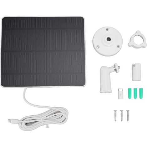 12-w-solarpanel Für Überwachungskameras, Monokristalline Silizium-ladegeräte Für Den Außenbereich, Türklingeln, Ventilatoren, Taschenlampen, Kleine Motoren