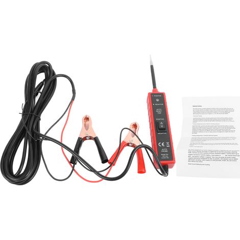 Präziser Stromkreistester, 6-24v-prüfspitze, Diagnosegerät Für Elektrische Systeme Von Autos, Booten Und Motorrädern.