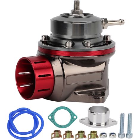 Turbo Blow-off Bov-druckbegrenzungsventil, Innendurchmesser 40 Mm, Länge 65 Mm, Universelle Ausführung, Rot