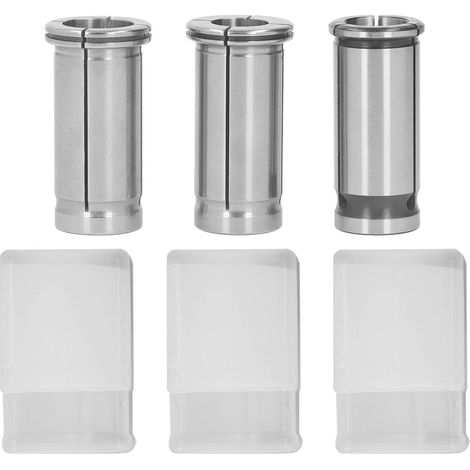 Spannzange Aus C25-hochkohlenstoffstahl, 16 Mm, 18 Mm Und 20 Mm Gerader Schaft Zum Bohren Und Gravieren, 3 Stück
