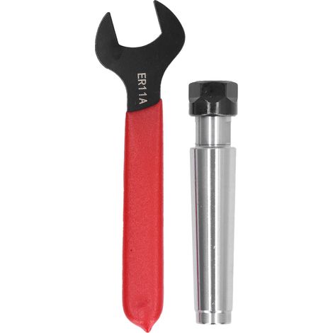 Konische Spannzangenhalterung, Aus Hochkohlenstoffhaltigem Stahl, Cnc-fräs- Und Drehmaschinenteile Mit Schraubenschlüssel, 2 Stück/set