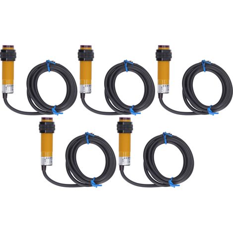 Stück Ip54 Pnp Infrarot-lichtschranken-hinderniserkennungssensormodule, Normalerweise Offen, 300 Ma, Dc 10–36 V