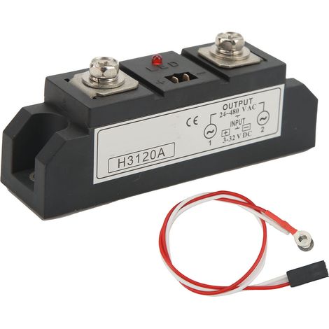 Industrielles Halbleiterrelais (ssr), 3-32 V Dc-eingang Auf 24-480 V Ac-ausgang Für Turmfahrzeuge