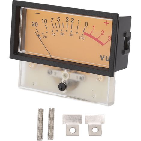 Hochpräziser 12-v-vu-meter-anschluss, Db-pegel-audio-leistungsverstärker Mit Hintergrundbeleuchtung, 1000 Μa, 50 Ω